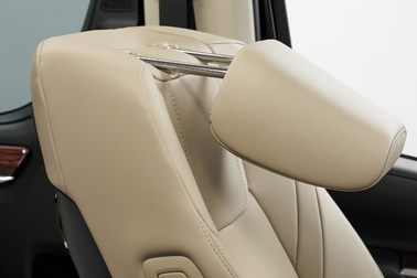 助手席可倒式ヘッドレスト