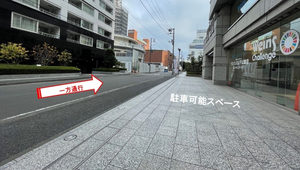 駐車場はどこにある？？