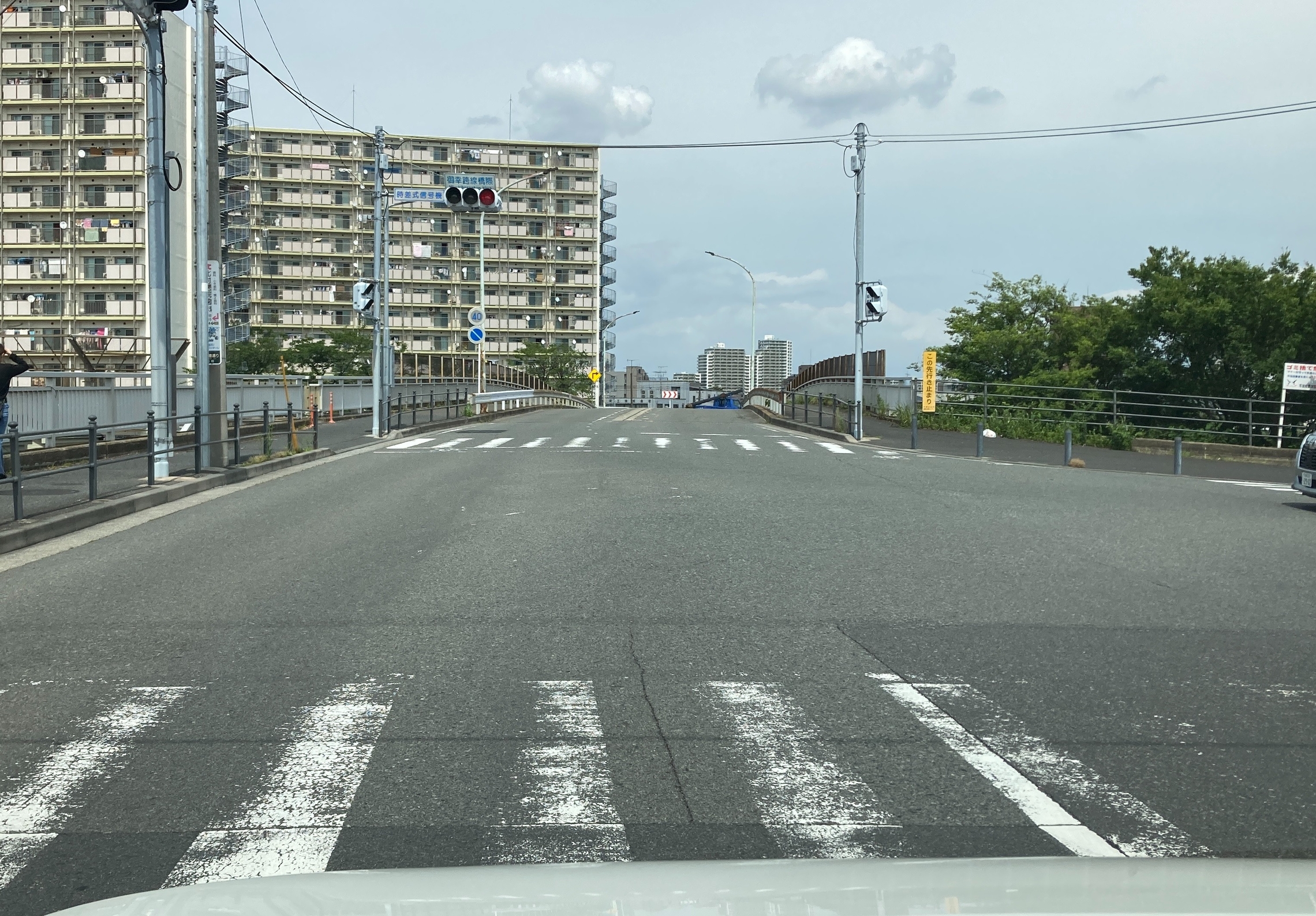 試乗 試乗コース トヨペット トヨタ 北加瀬 御幸跨線橋際