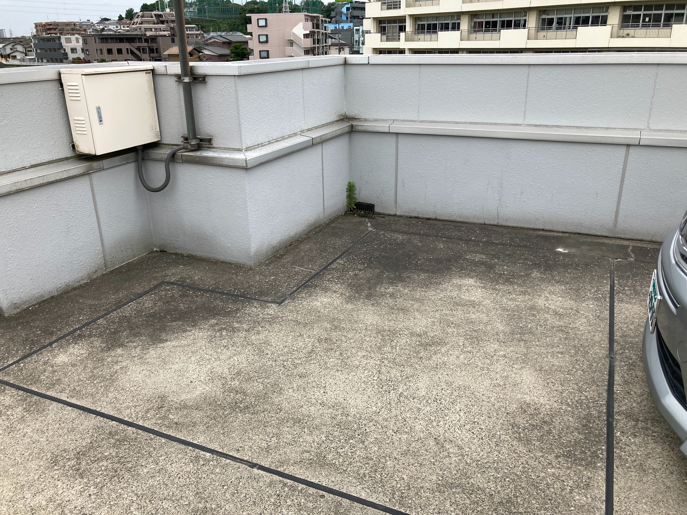 トヨタ 北加瀬 矢上川 草 花 屋上 排水