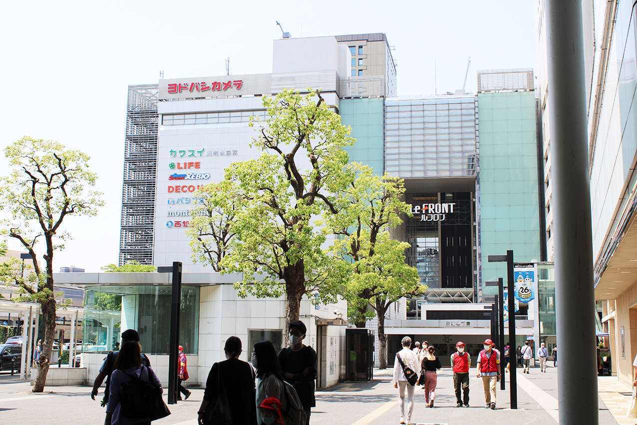 川崎日進店_「川崎駅」からの経路2