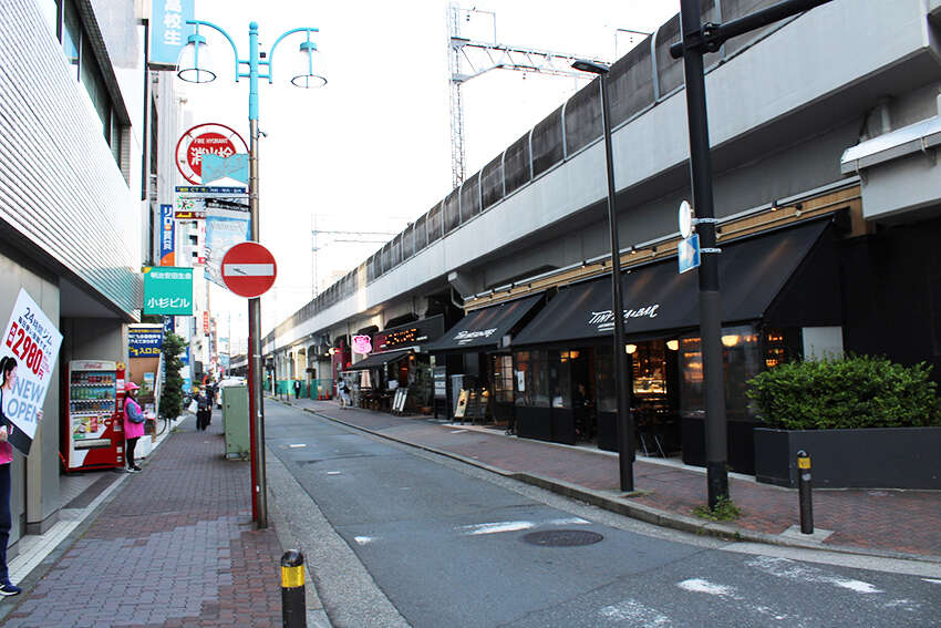 丸子店_JR南武線「武蔵小杉駅」からの経路2