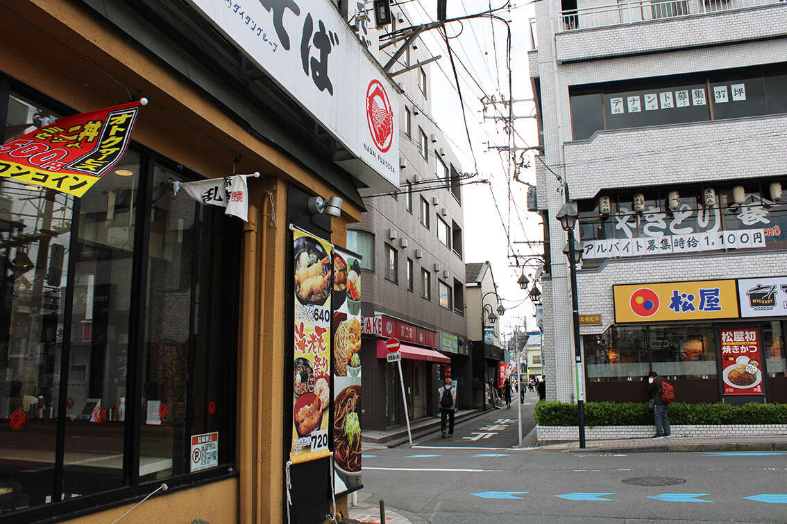 多摩店_JR南武線_稲田堤駅からの経路4