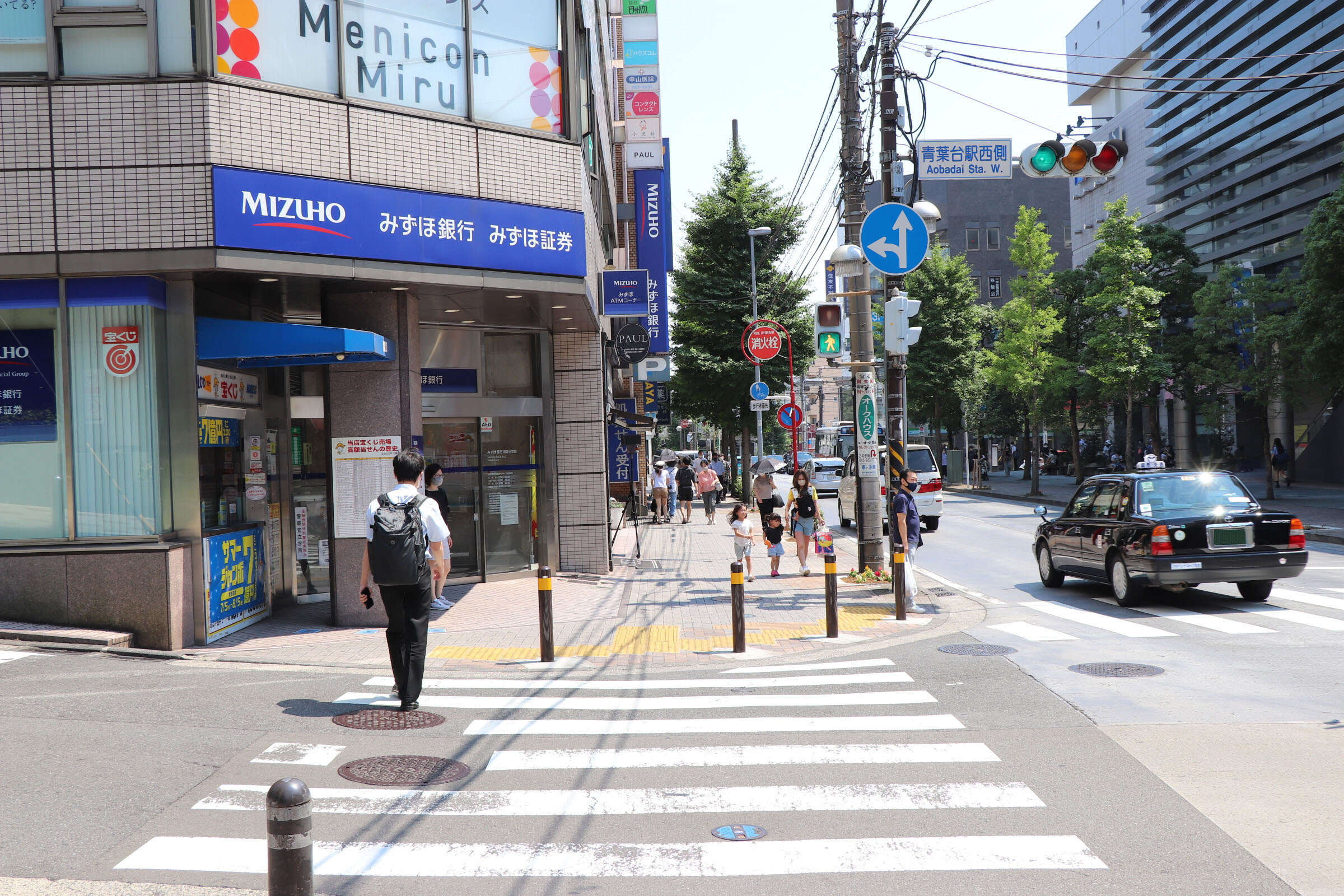 青葉榎が丘店_東急田園都市線_青葉台駅からの経路2