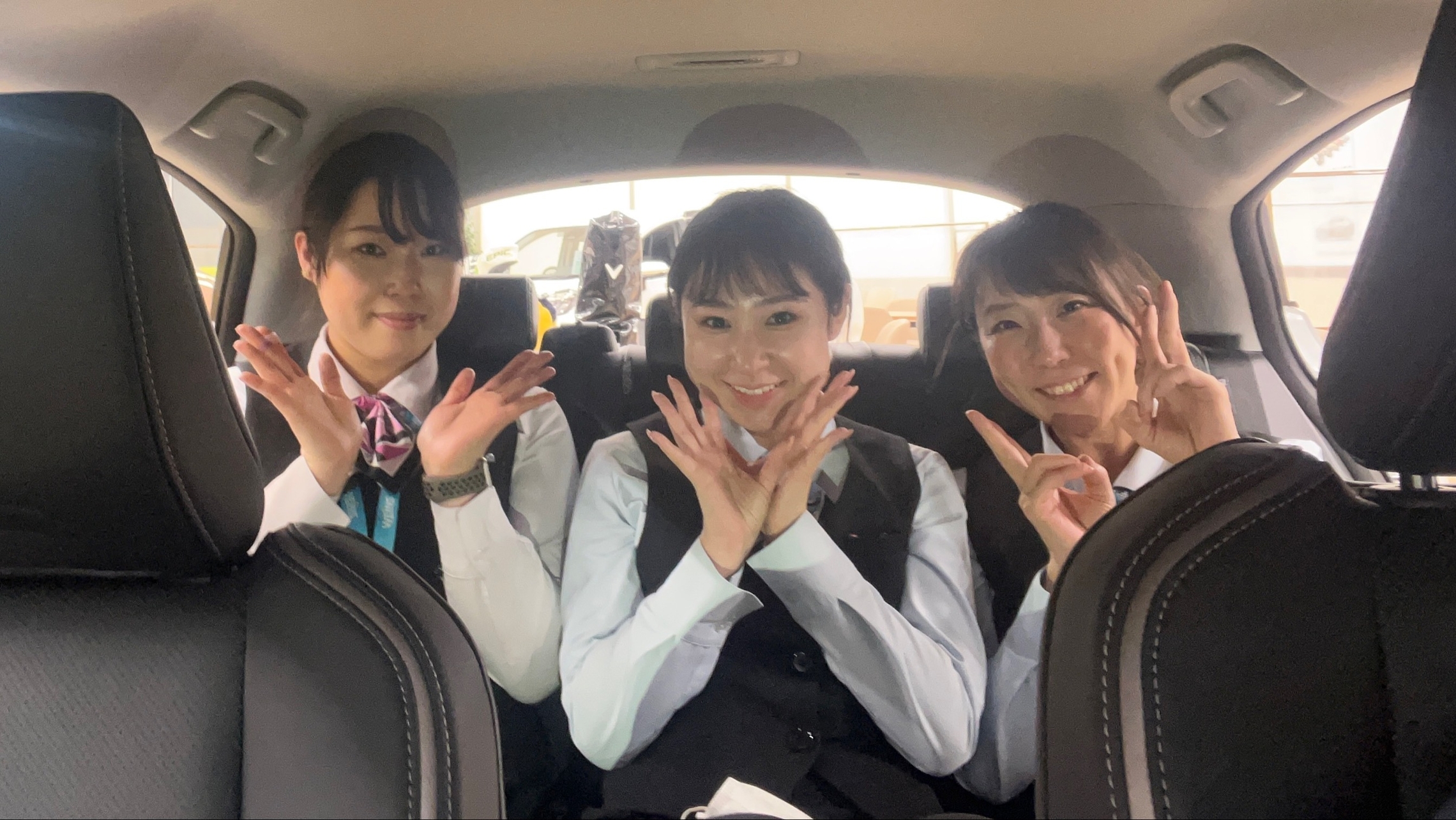 新型プリウス・後部座席