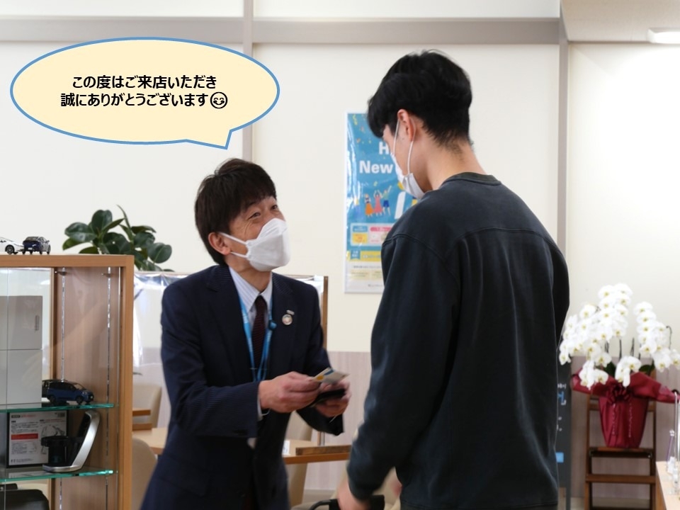 松崎裕樹選手ご来店