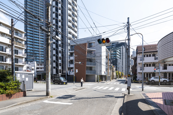 467_経路５一つ目の信号を左折します