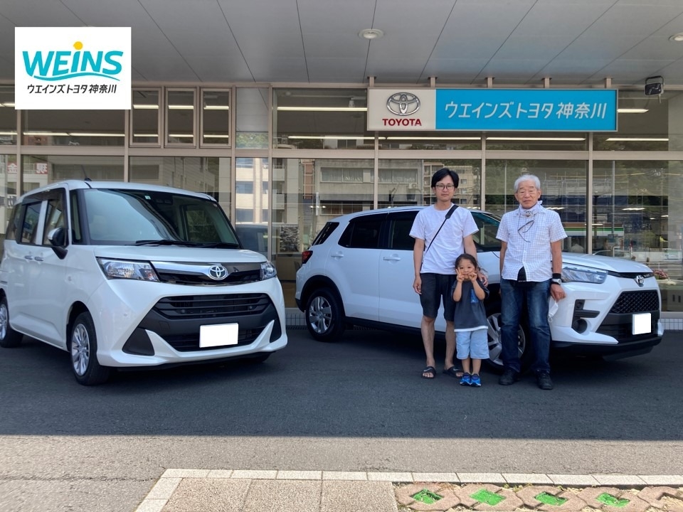 ご納車のお客様おめでとうございます。