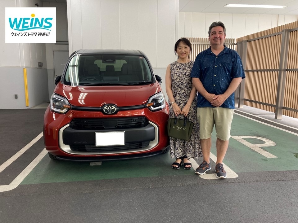 ご納車のお客様おめでとうございます。