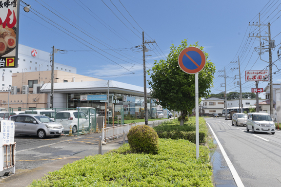 670_経路７_33 50mでウエインズトヨタ神奈川　小田原店到着です