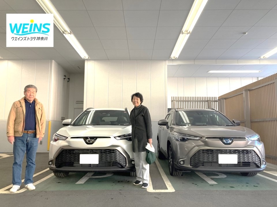 新車納車おめでとうございます。素敵な思い出がたくさんできますように
