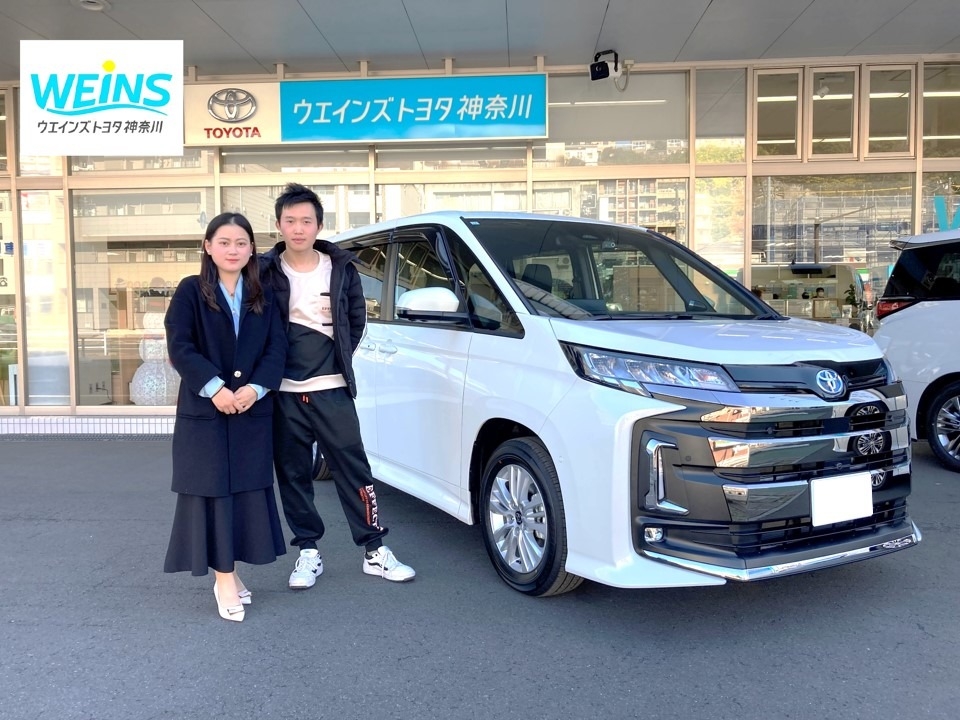 新車納車おめでとうございます。素敵な思い出がたくさんできますように