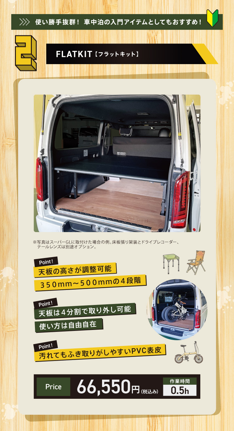 ハイエース オリジナルパーツ | 神奈川県のトヨタ車ディーラーなら