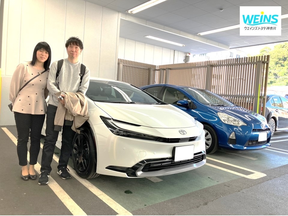 新車納車おめでとうございます。素敵なカーライフを!