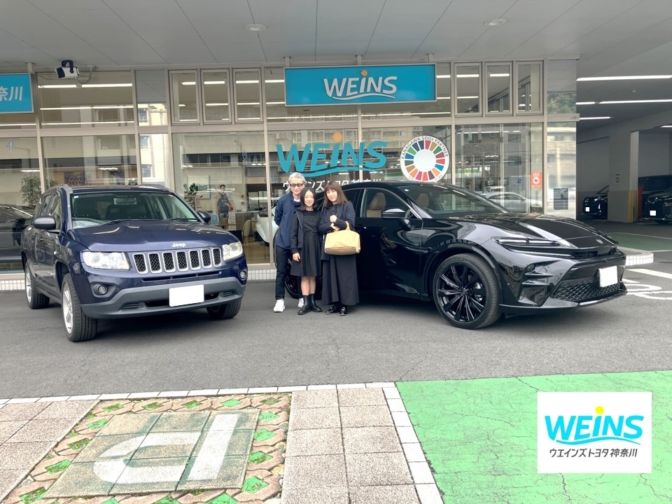 新車納車おめでとうございます。素敵なカーライフを!
