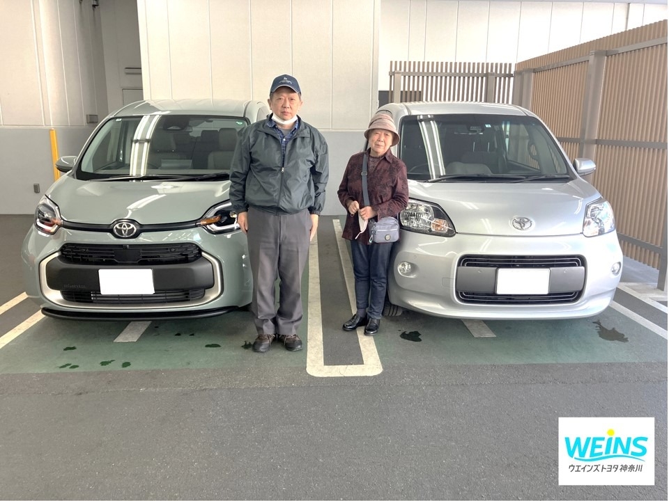 新車納車おめでとうございます。素敵なカーライフを!