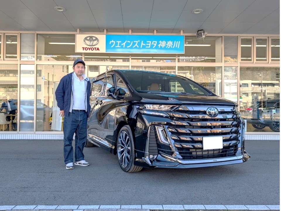 新車納車おめでとうございます！！素敵なカーライフになりますように！