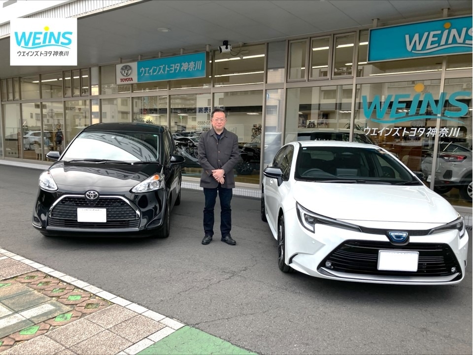 新車納車おめでとうございます！！素敵なカーライフになりますように！