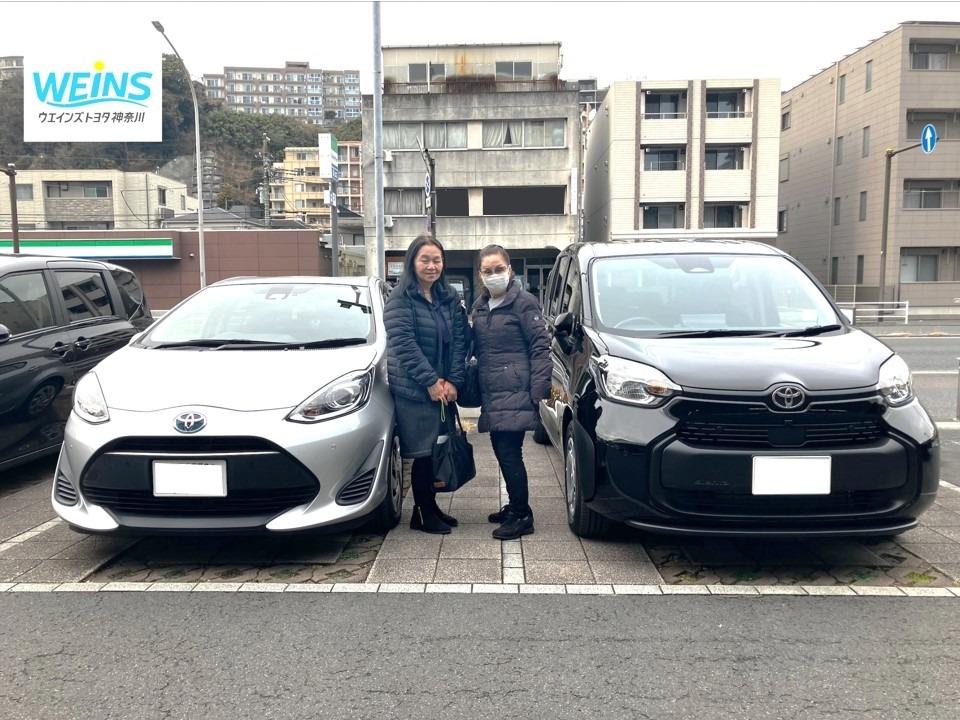 新車納車おめでとうございます！！素敵なカーライフになりますように！