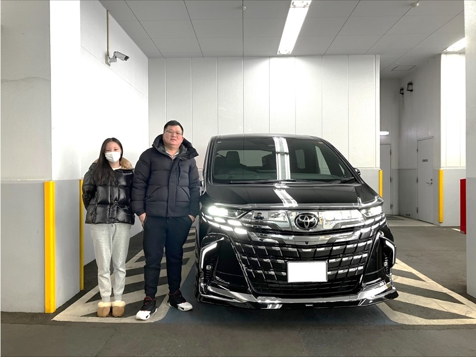 新車納車おめでとうございます！素敵なカーライフを！