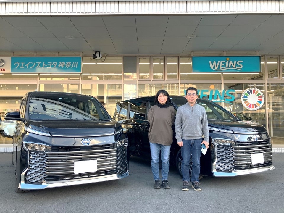 新車納車おめでとうございます！素敵なカーライフを！