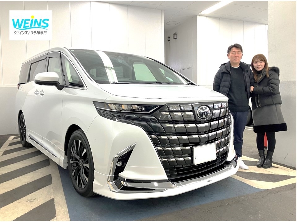 新車納車おめでとうございます！素敵なカーライフを！