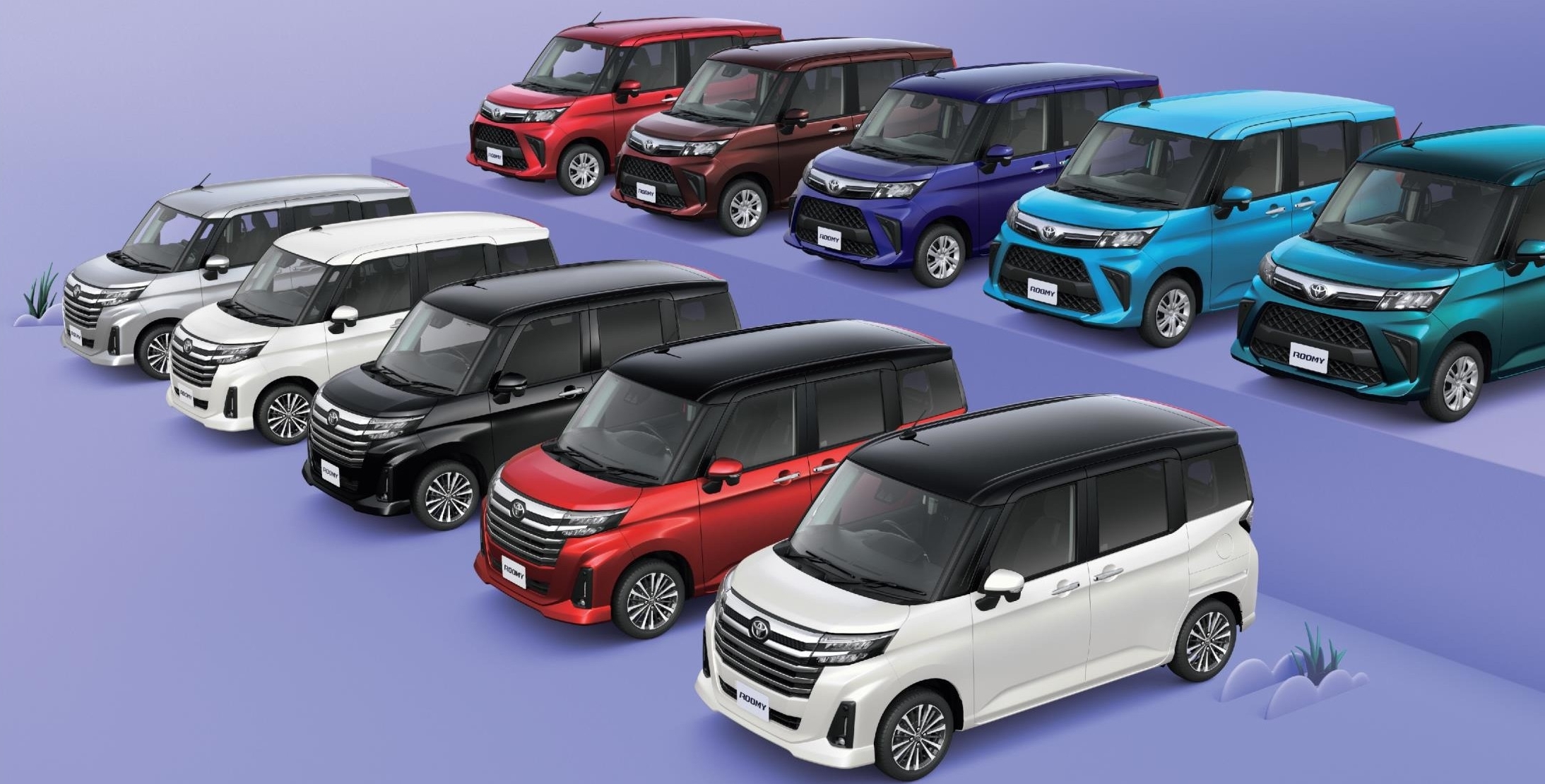 ☆2025年10月25日新車外しトヨタルーミーカスタムG純正タイヤホイール