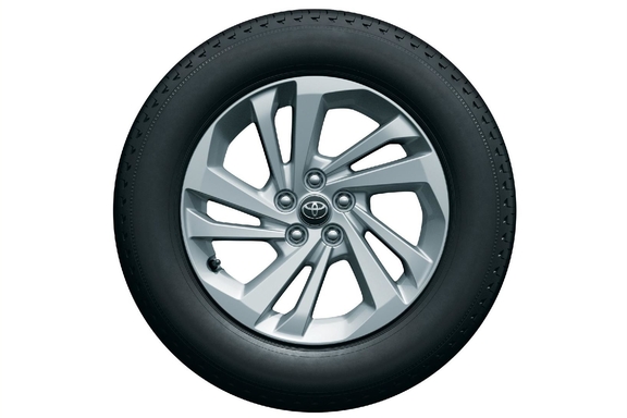 G（ハイブリッド）用アルミホイール　195/65R16タイヤ＆16×6Jアルミホイール（シルバー塗装 /5穴）
