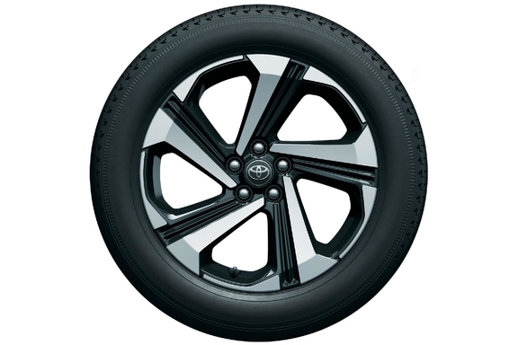 Z（ハイブリッド）用アルミホイール　195/60R17タイヤ＆17×6Jアルミホイール（切削光輝＋ブラック塗装/5穴）