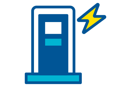 急速充電のアイコン