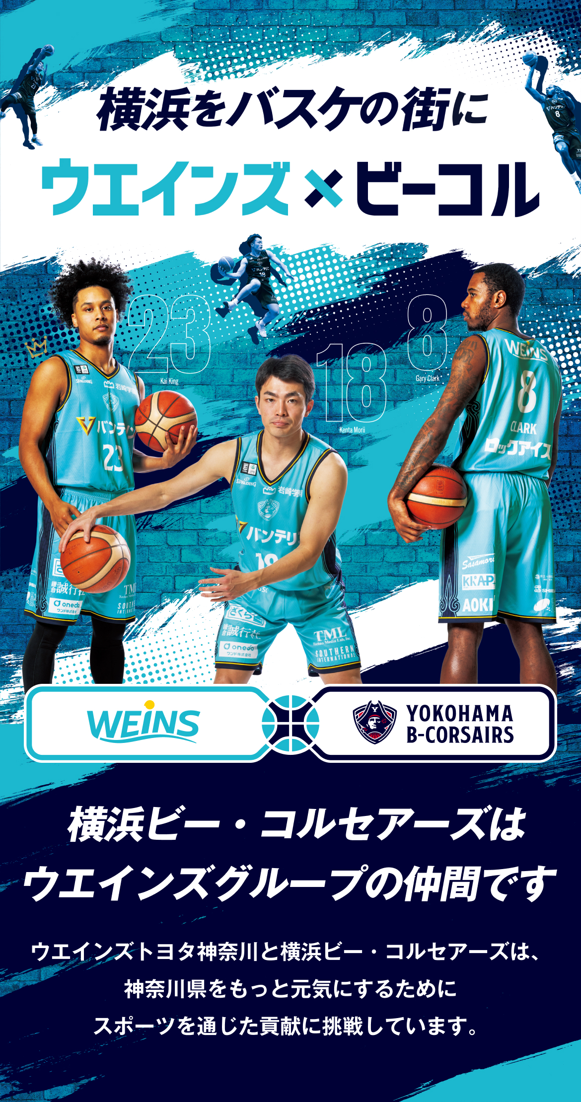 横浜ビー・コルセアーズ | 神奈川県のトヨタ車ディーラーなら